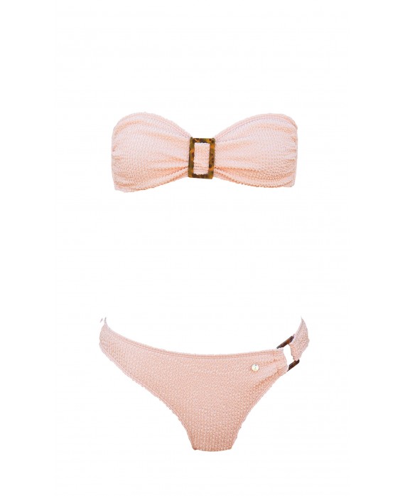 BANDEAU ROSE bikini